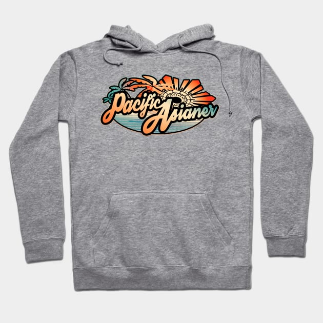 Pacific Asianer Hoodie by Nostalgink